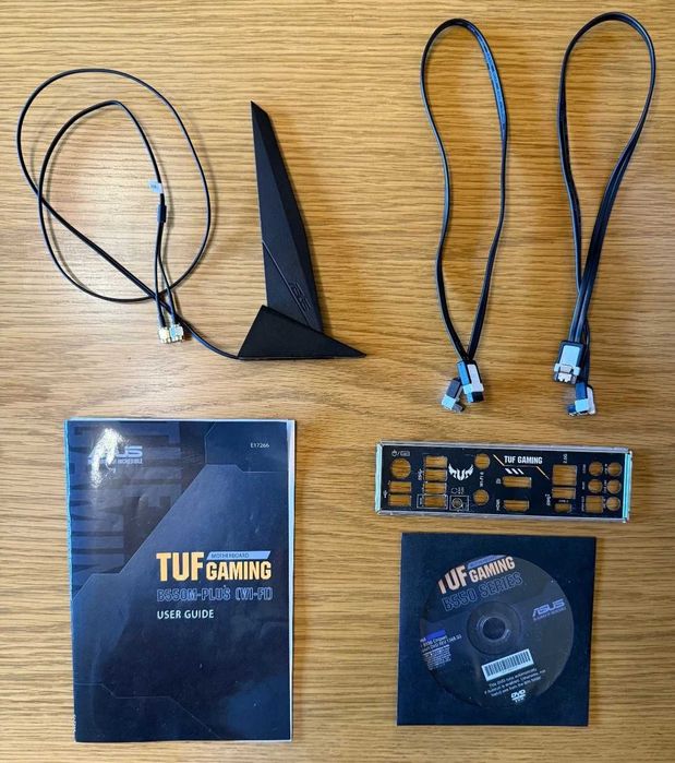 ASUS TUF GAMING B550M-PLUS (WI-FI) + RYZEN 5 5600X 6-Core (4.6 GHz)