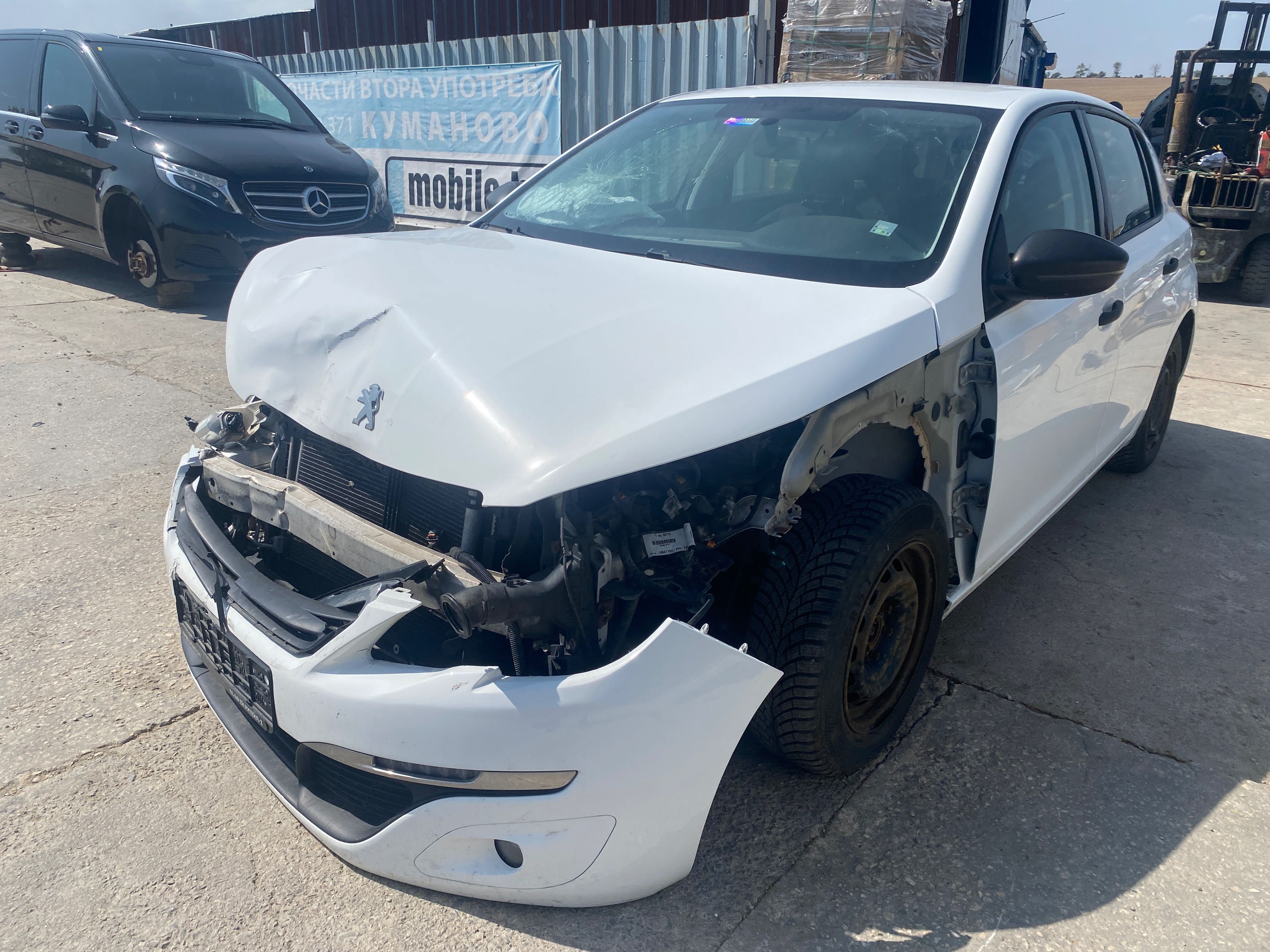 Peugeot 308 (T9) 1.6 HDI двигател 9HP (DV6DTED) (10JBFB) 92 кс.