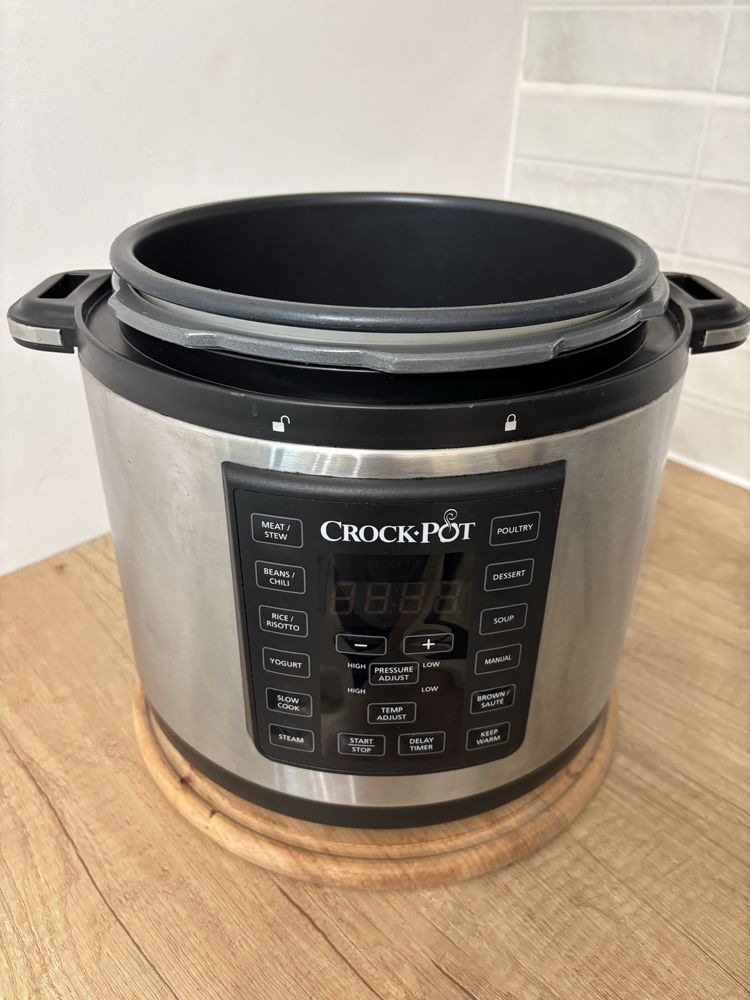 Multicooker Crock-Pot cu gatire sub presiune 5,6l