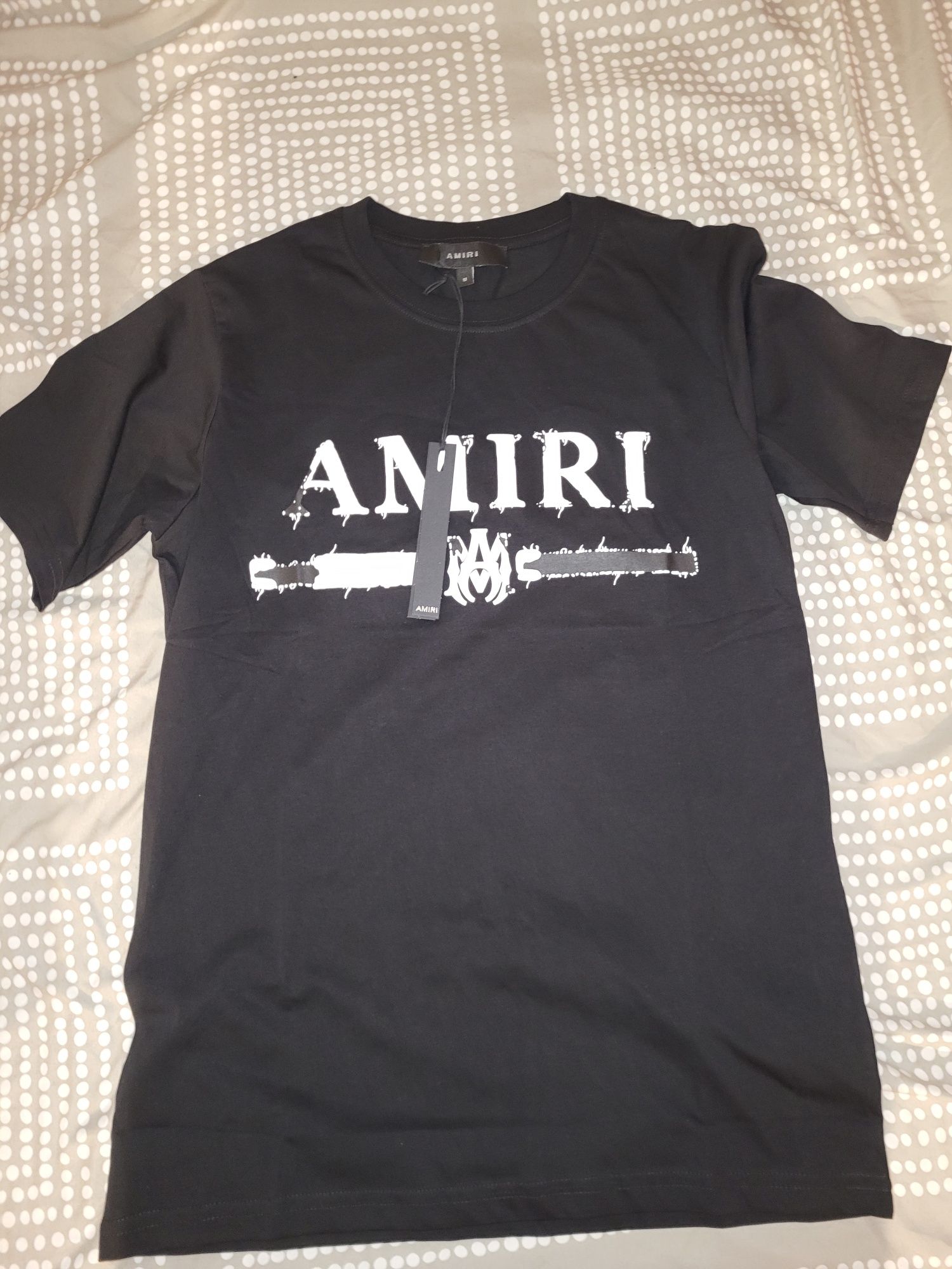 Tricou negru amiri