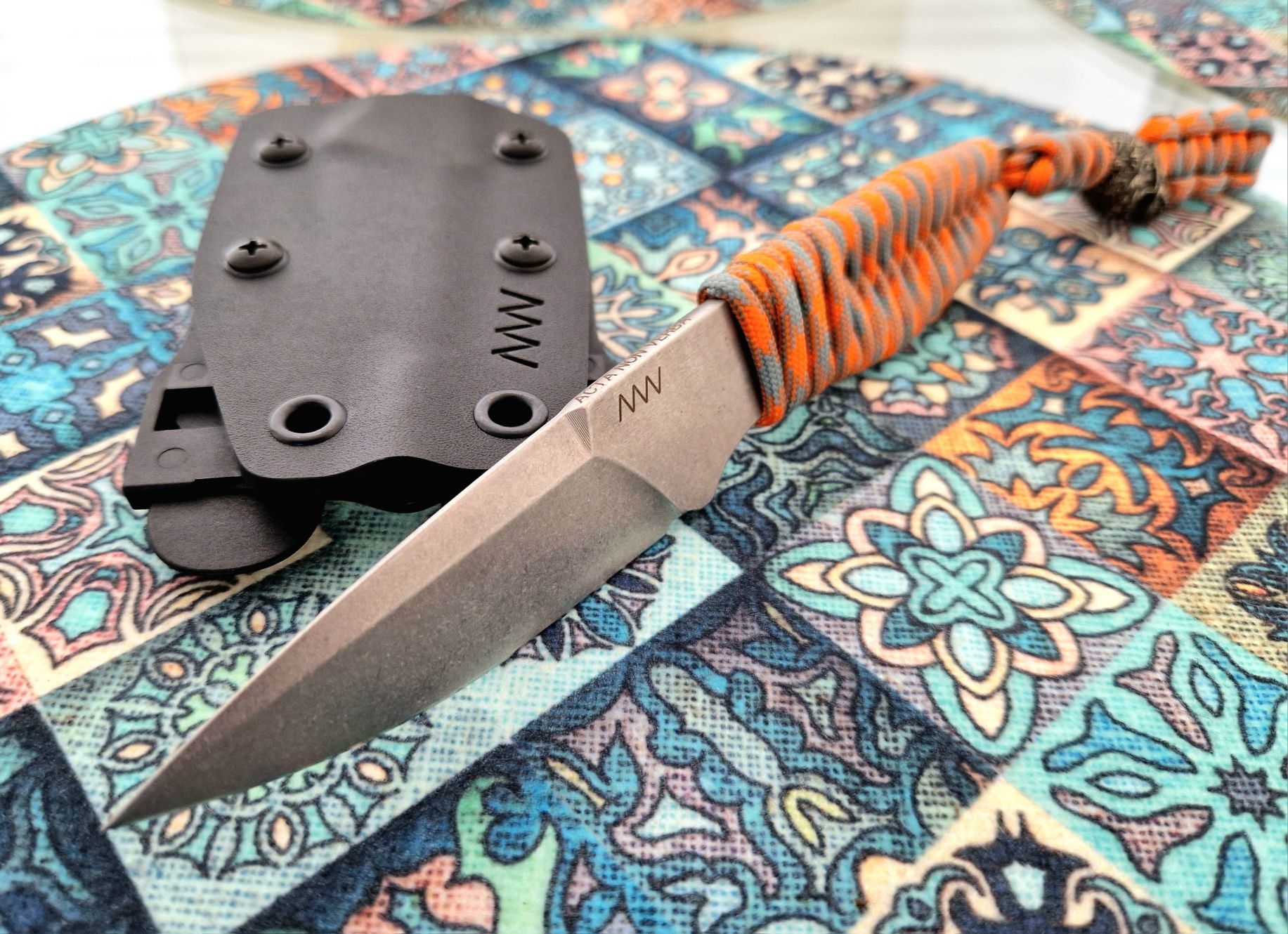 Cutit survival ANV P100, otel Sleipner, Cehia, nou