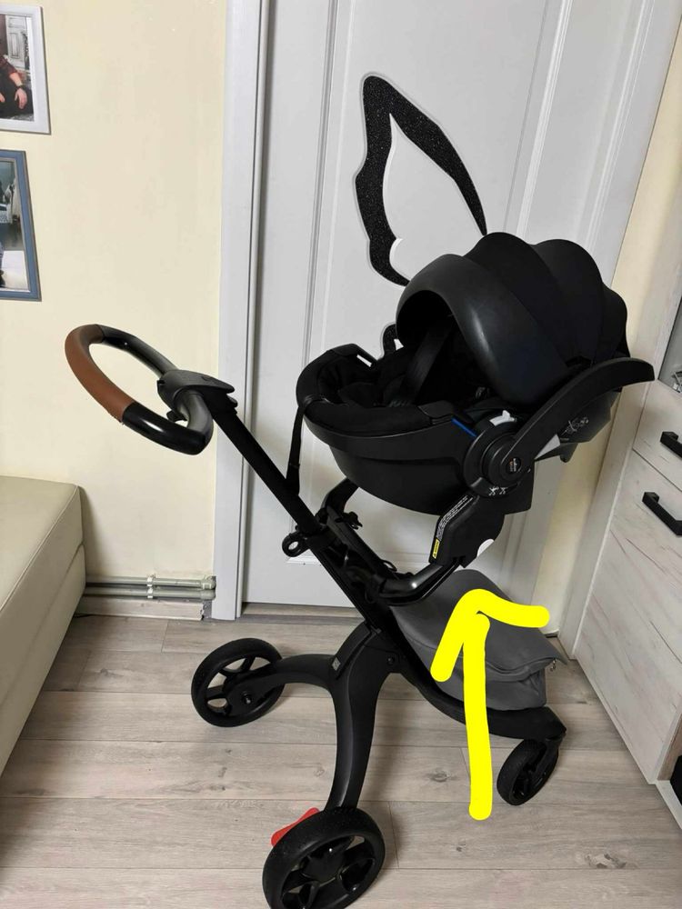Vand footmuff stokke xplory si adaptori scoica
