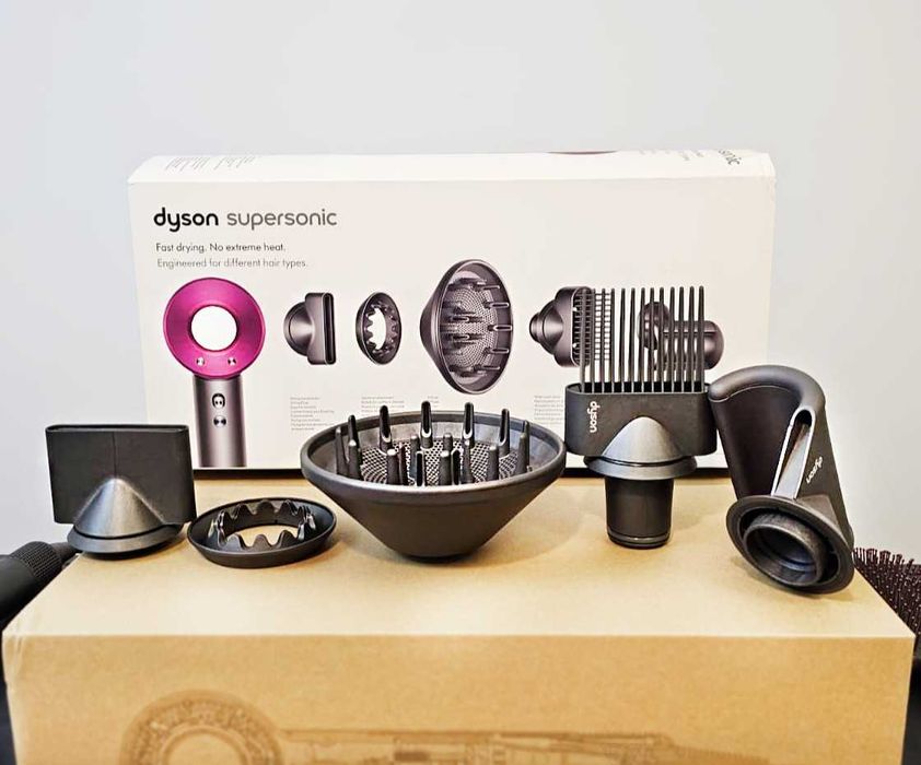 Dyson Supersonic HD07 – uscător de păr premium, 5 accesorii,Perie,Husă