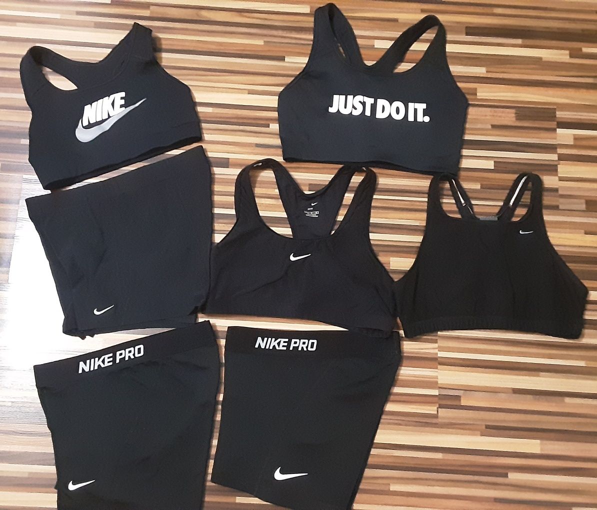 (S) NIKE PRO оригинални къси клинове и бюстиета