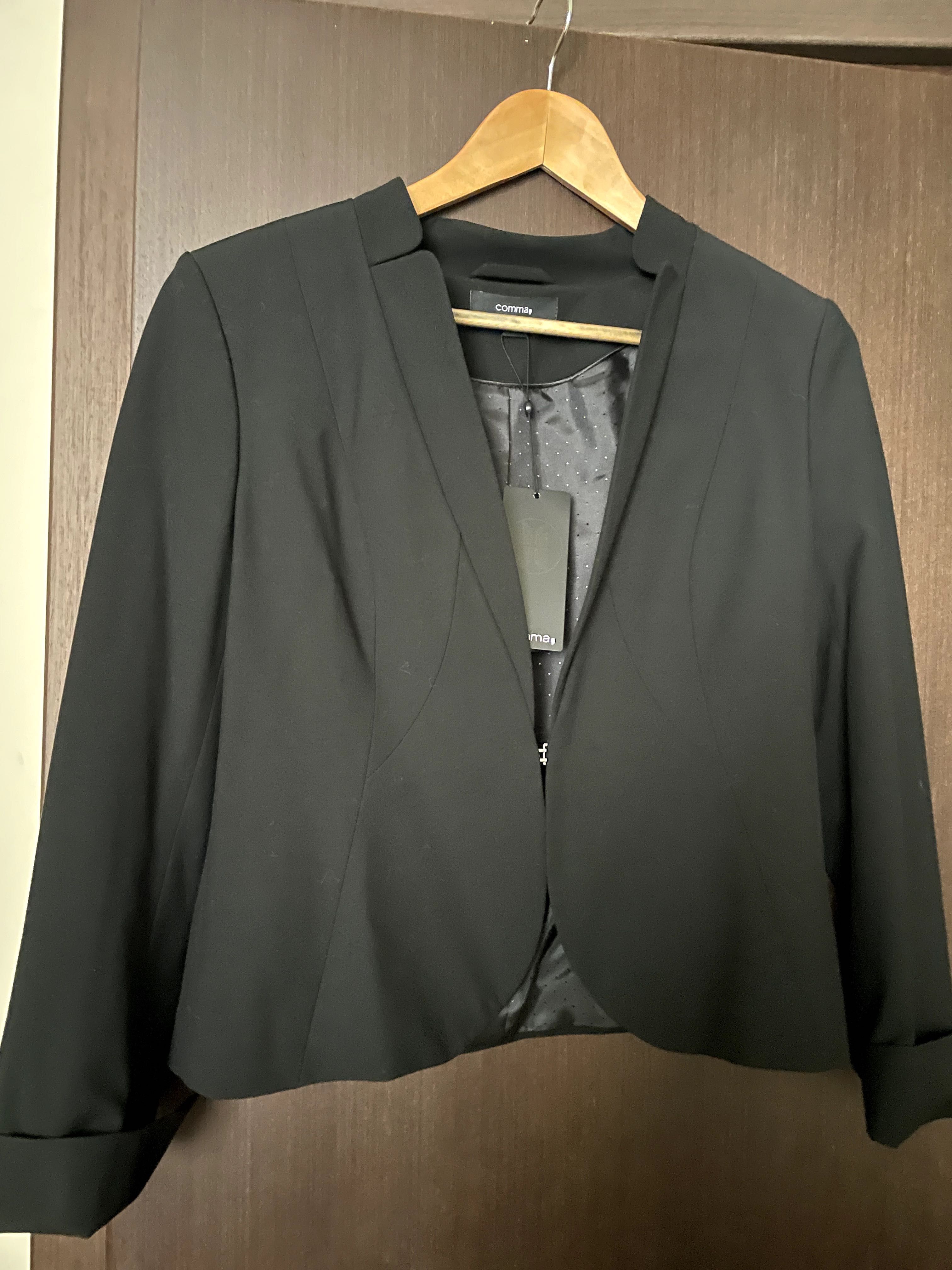 Ново черно сако Comma размер 38