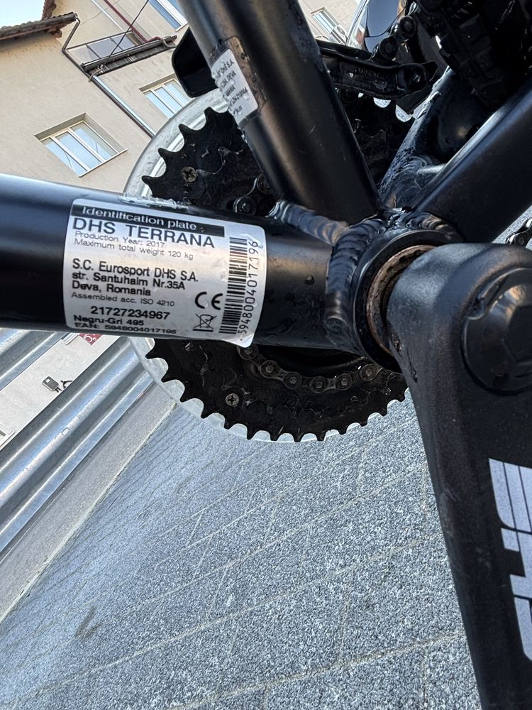Bicicletă DHS Terrana 27,5” - 21 viteze, Shimano