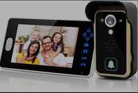 SIMBAILAI 7-инчов еднофамилен безжичен видео домофон 500 M външно IP55