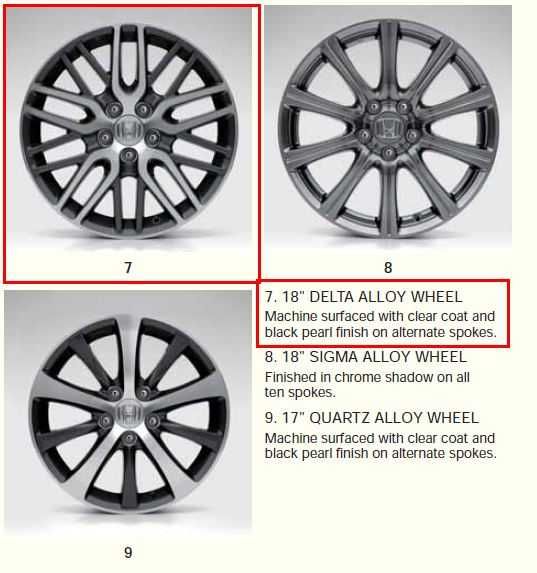 18'' оригинални джанти HONDA Accord (2008-2015)