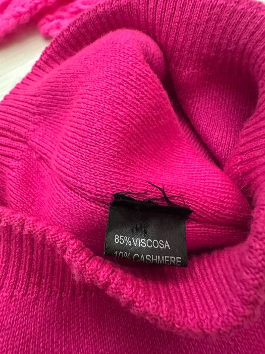 Caciula cu mot din blana naturala