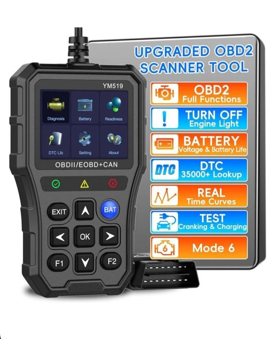 Диагностический мультимарочный автомобильный сканер