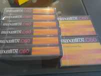 Casete Maxell - 60 min., sigilate. Made în Japan.