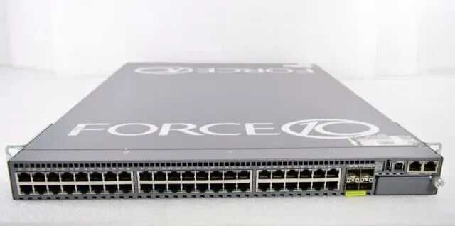 Network Switch Dell Force10 S60-44T-AC