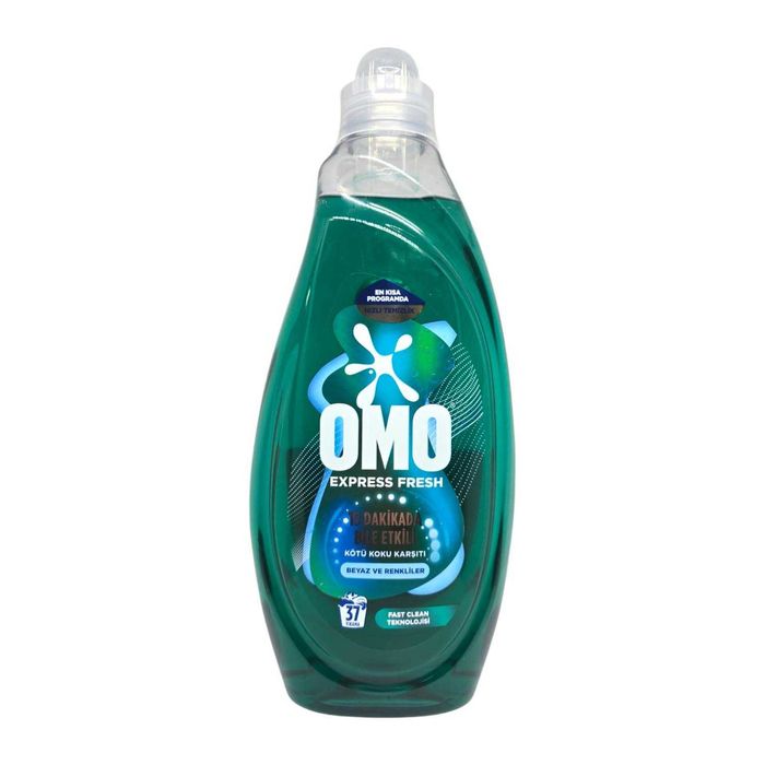 OMO Express Fresh – Течен перилен препарат 1.480 л / 37 пранета