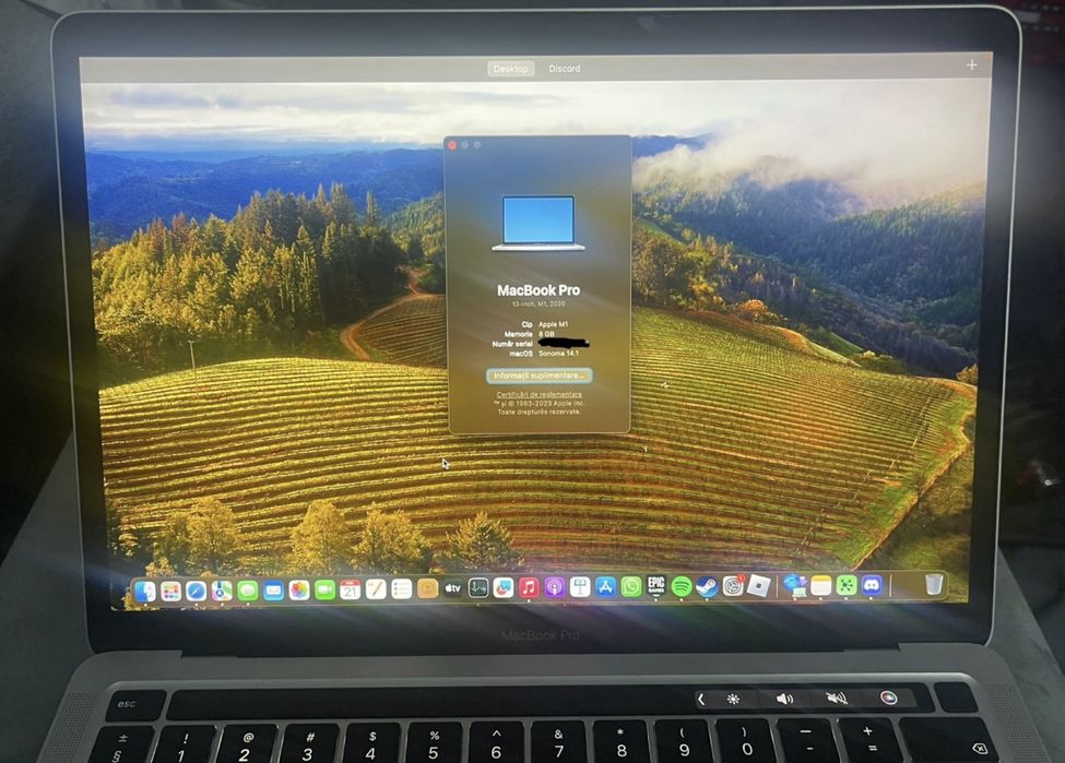 MacBook Pro M1.