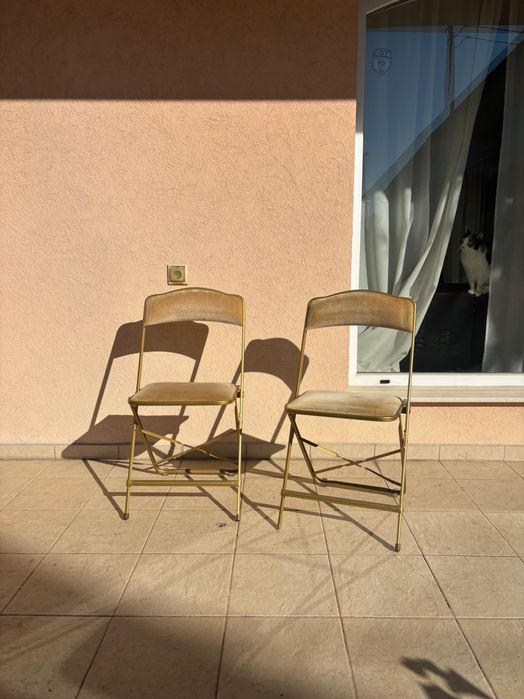 Сгъваеми градински столове 6 бр.