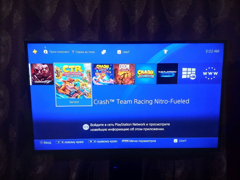 PS4 slim tiniq ideal holati o'yinlari bor 1ta djoystik bor plombasi bo