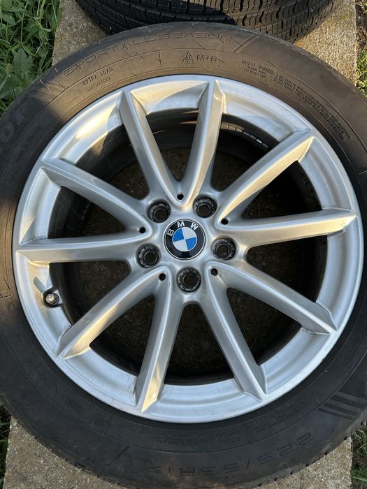 Jante BMW cu anvelope  all season Dunlop 225/55/17