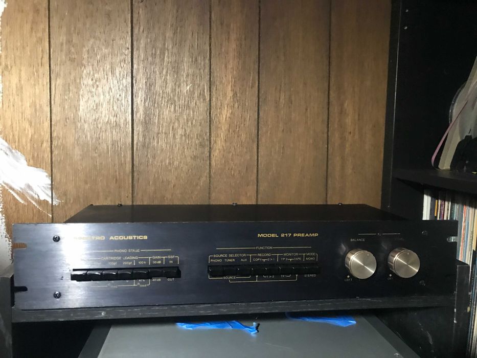Spectro Acoustic 217 pramplificator