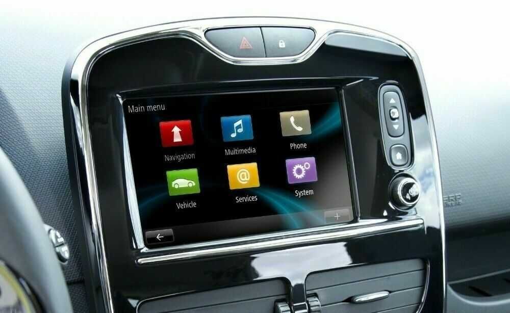 2026 Ново Renault R-Link 11.45 Sd Card Навигационна Сд Карта Рено