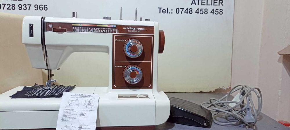 Masina de cusut Privileg Topstar Electronic Graifar rotativ