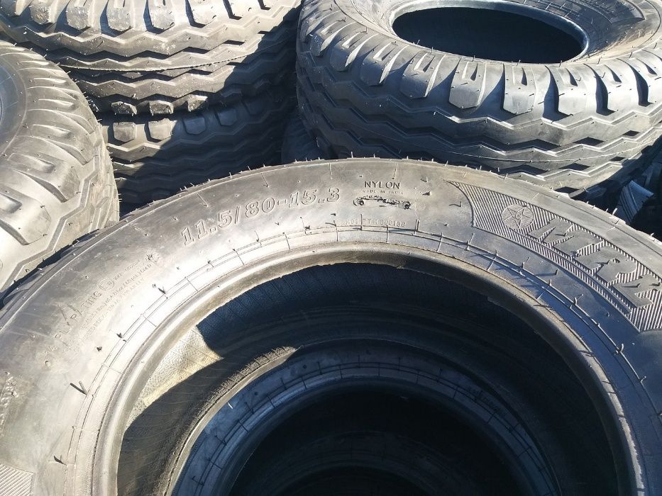Cauciucuri noi 11.5/80-15.3 MRL 14 pliuri de remorca garantie 2 ani