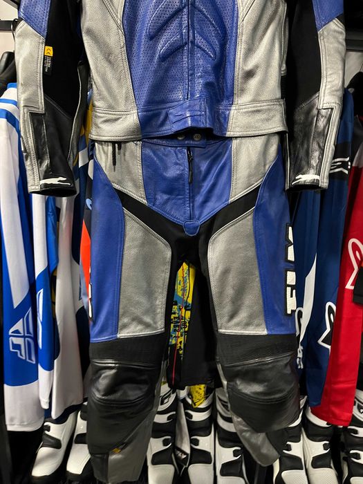 Дамски Кожен мото екип FLM размер 40 M-L ,2части, много запазен