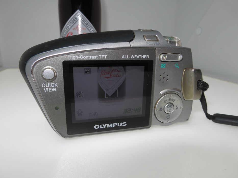 Olympus M mini digital 4mp ретро мини камера цифров фотоапарат 1gb XD