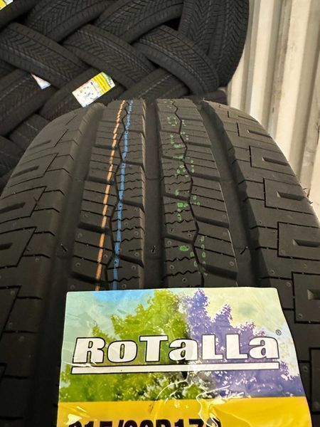 Нови всесезонни бусови гуми ROTALLA VAN 4 SEASON 215/60R17C НОВ DOT