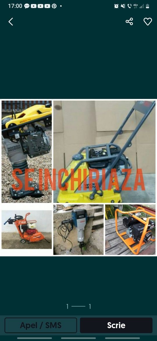 Inchiriez mai compactor