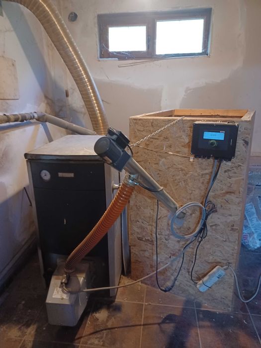 отоплителна система на пелети