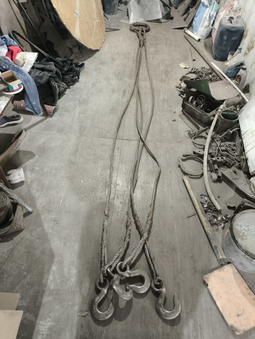 Стропы строительные канатные паук двадцатитонник