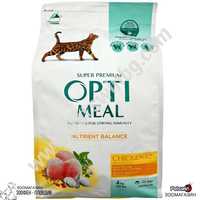 OptiMeal Adult Cat Nutrient Balance 4кг/10кг - за Котки - с Пиле
