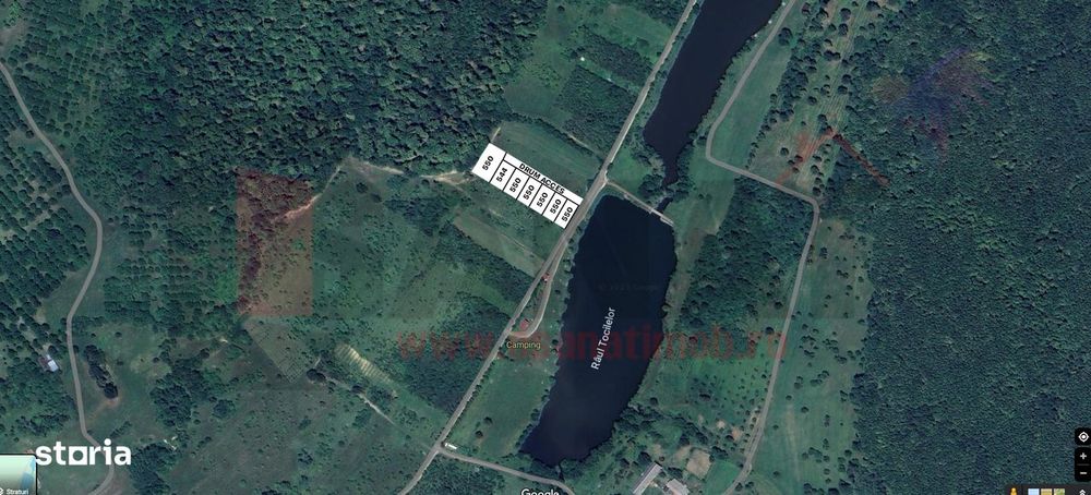 Oferta: Parcele teren in Tocile, lac, vedere deosebita, peisaj frumos