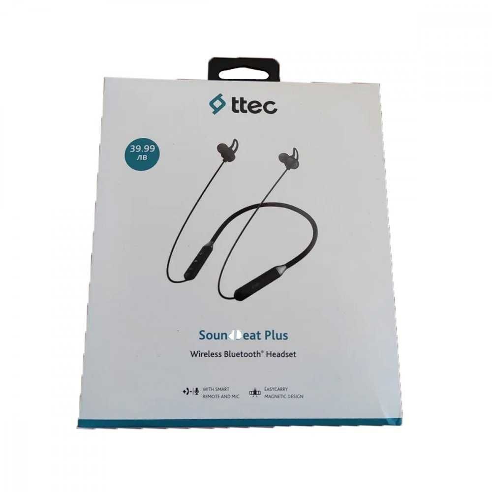 Безжични слушалки Ttec Soundbeat Plus Black