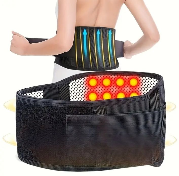 Centura lombara cu magneti și încălzire, brau mijloc