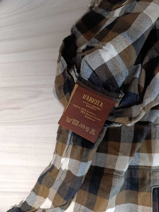 ''Harkila Cale Checked Shirt''оригинална мъжка риза Л размер