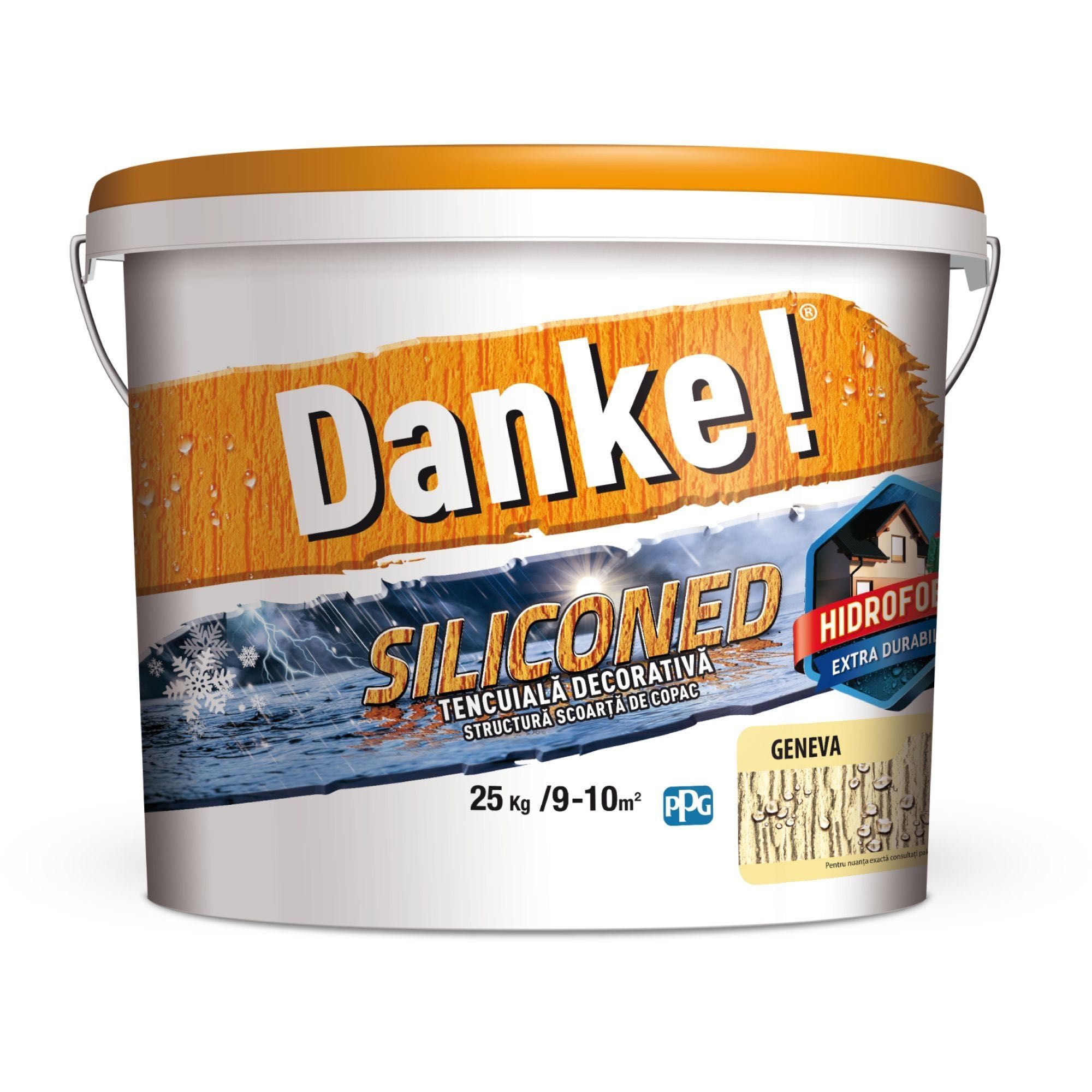 Tencuiala decorativa Danke Textur/Kontur Amorsa Gratis