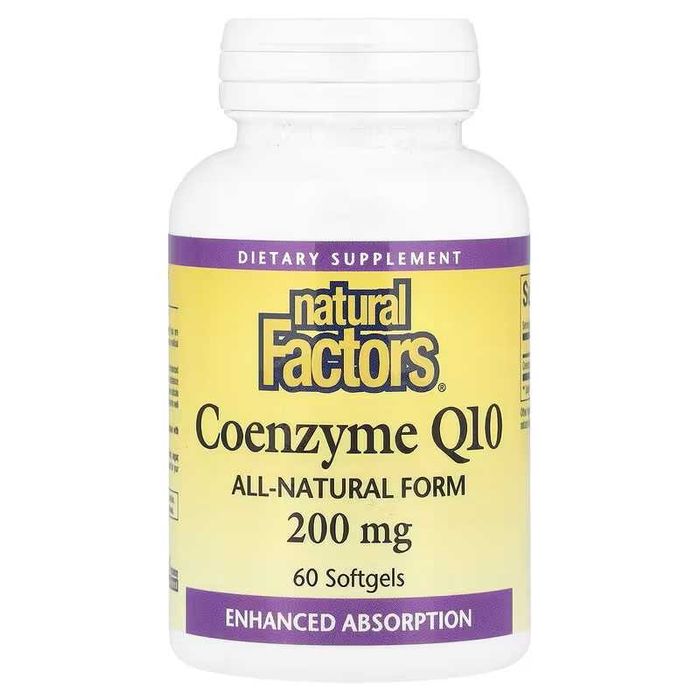 Natural Factors Coenzyme Q10 коэнзим Q10