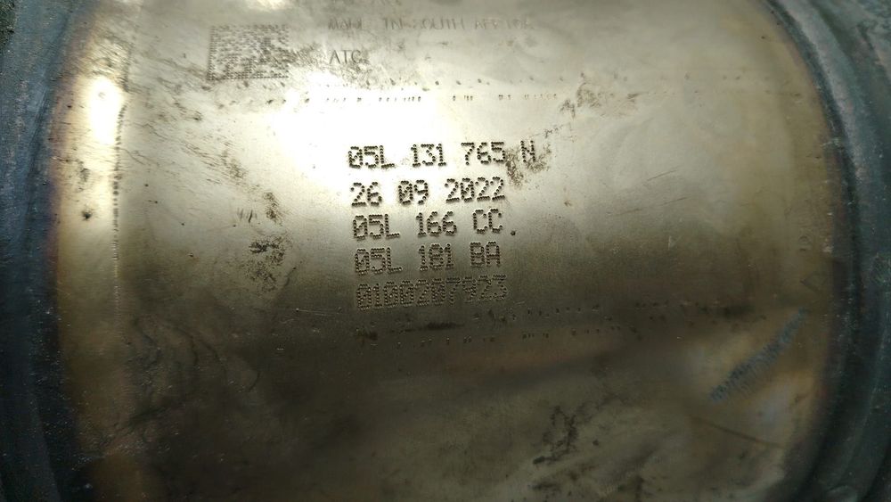 Catalizator filtru de particule 05L131705Ac Volkswagen VW Golf 8 [202