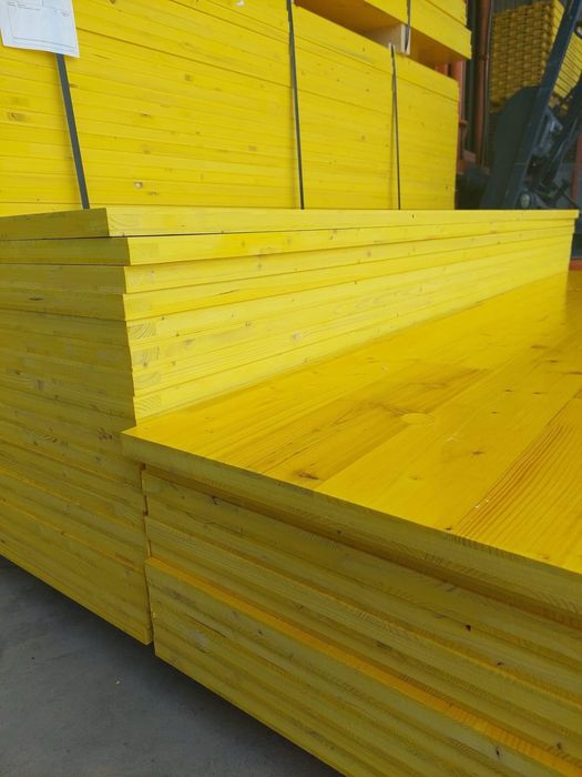 Cofraje doka, placa galbena pentru cofrare, lana, placi tego, grinda