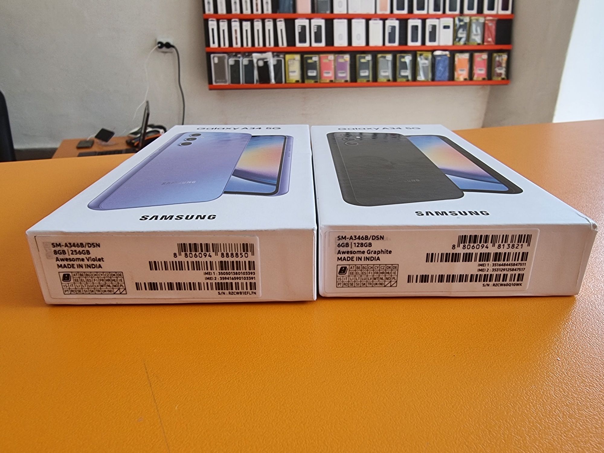 Samsung Galaxy A34 5G 128GB Violet open box, noi, cu garantie 12 luni