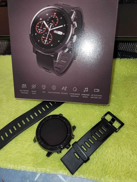 Часовник Smartwatch Xiaomi Amazfit Stratos 2, Black