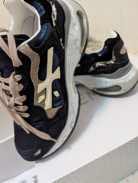 Sneakers albastru dama premiata