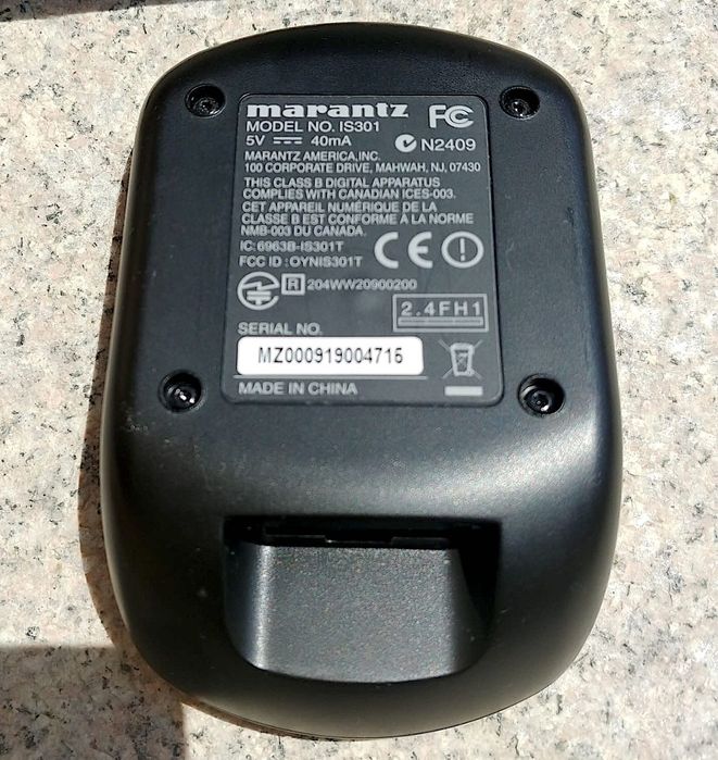 Marantz IS301 RX Bluetooth + docking pentru Apple audio-video