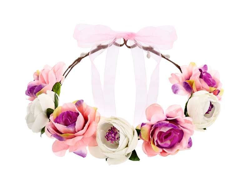 Coronita cu flori, 17cm, doua modele disponibile