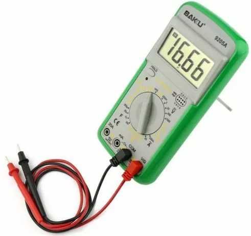 Цифров мултиметър BAKU BK-9205A, ток до 20A.