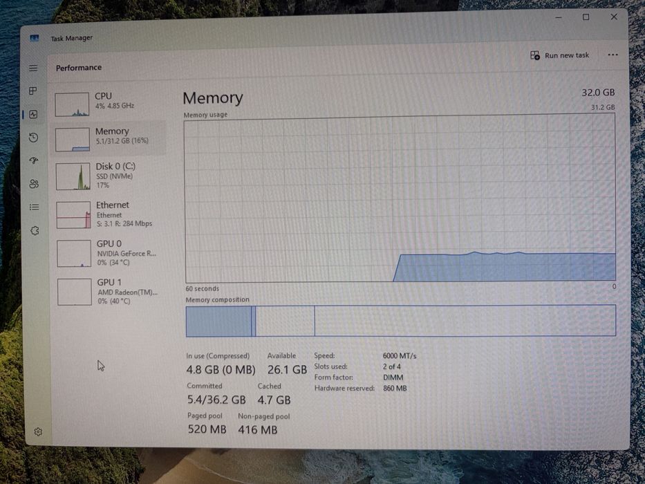 Calculator Asus 9800x3d / Rtx 5070ti / 32 gb ddr5 / 1 tb ssd / wi-fi