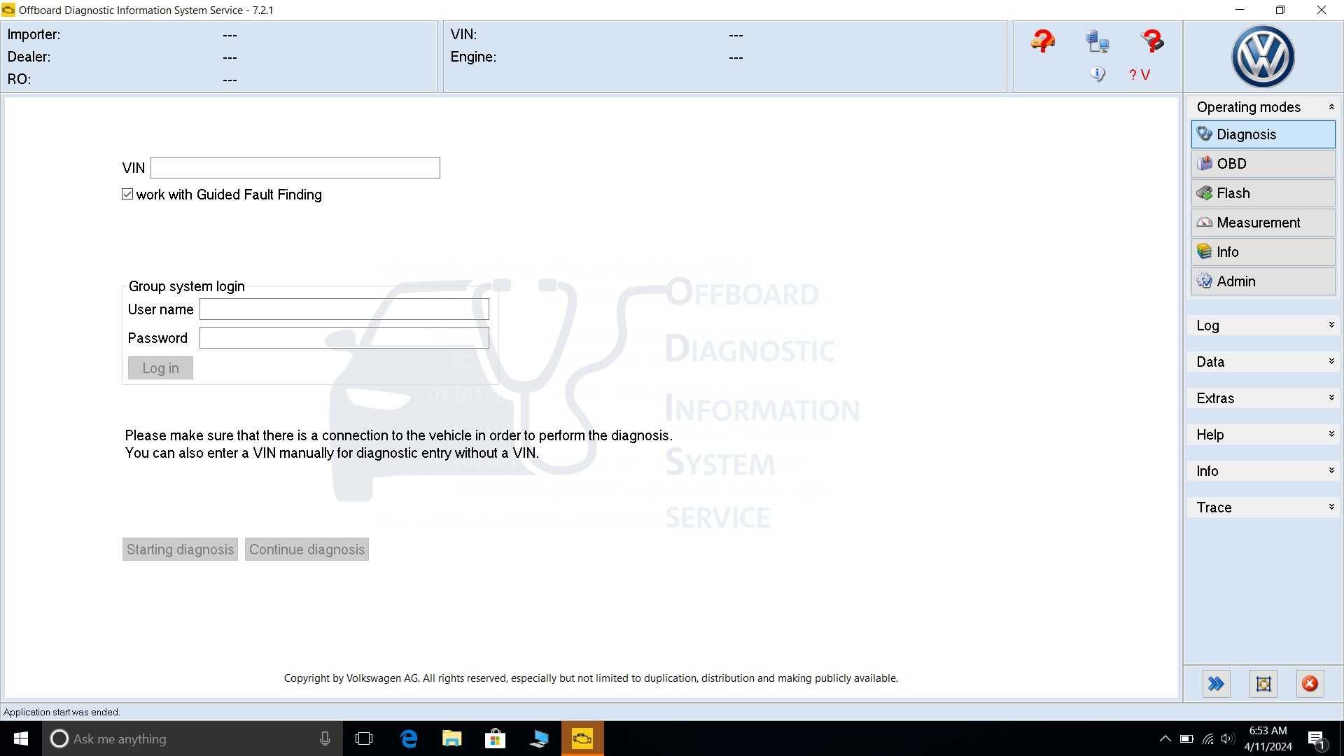 Soft ODIS S 7.2.1 si E 12.2 pentru diagnozele VAS 5054, Audi VW Skoda