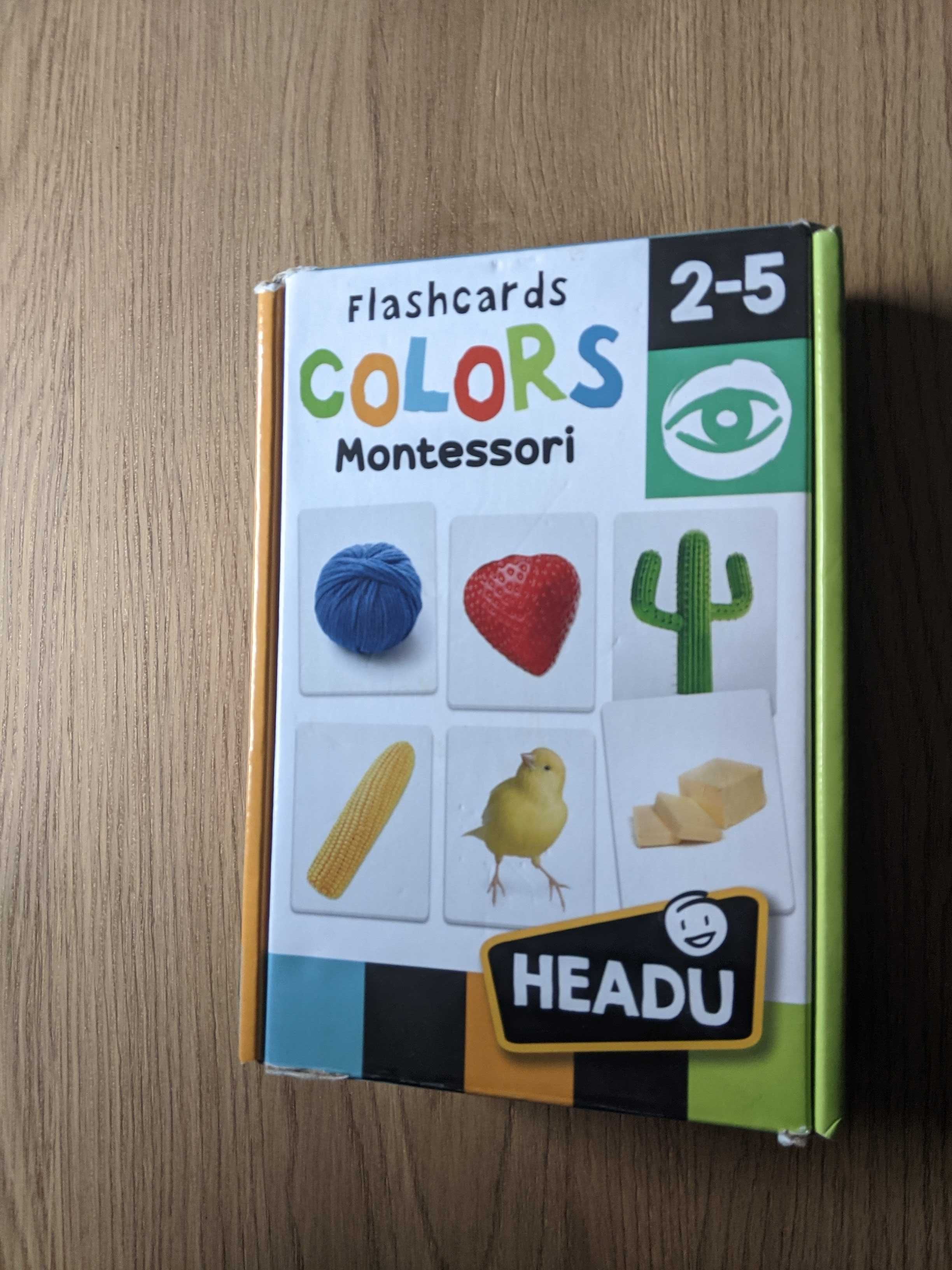 Образователни флаш карти Headu Montessori