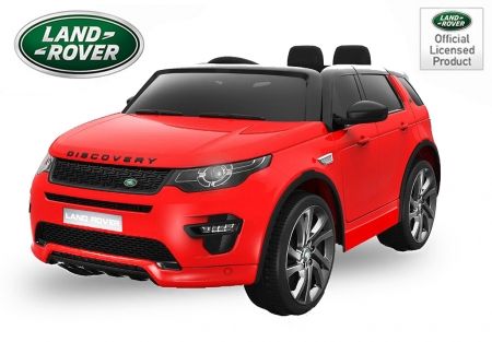 Masinuta electrica Kinderauto Land Rover Discovery DELUXE Cu MP4 #RED